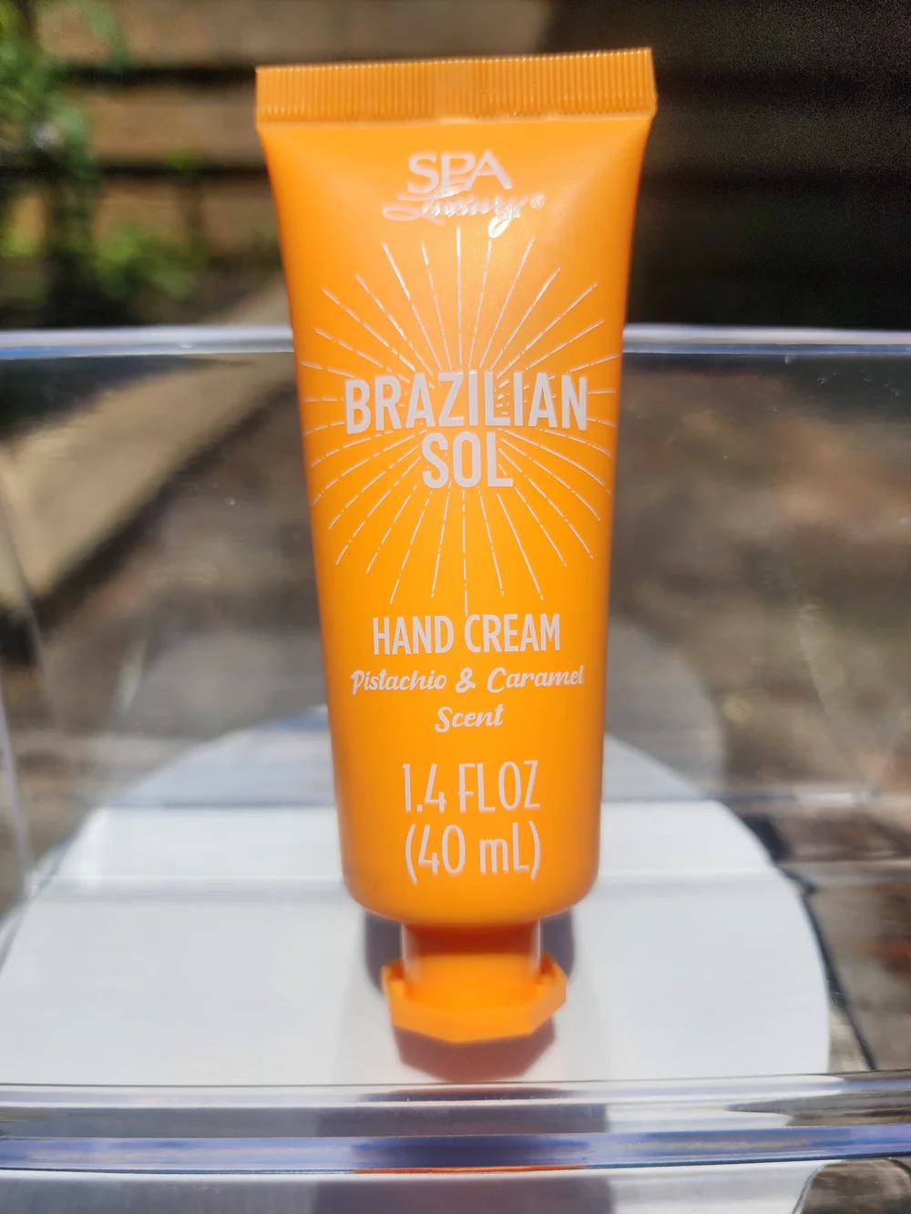 Spa Luxury Brazilian Sol Hand Cream - Pistachio & Caramel